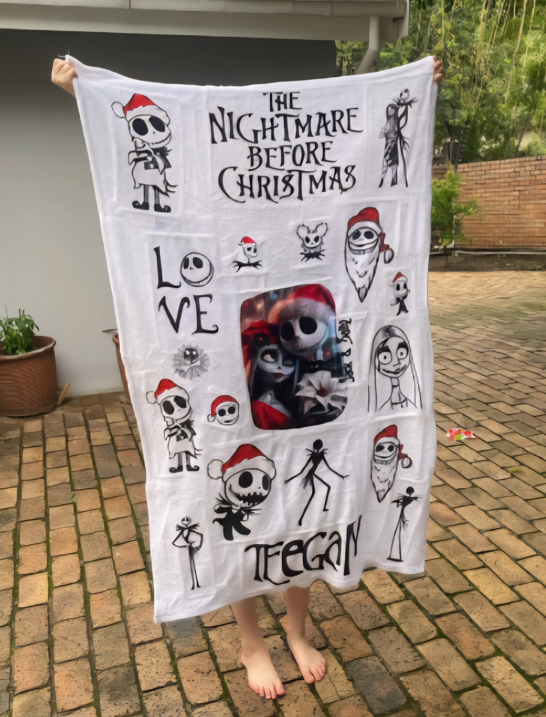 Polyester Fleece Blanket Personalised (100x150cm)