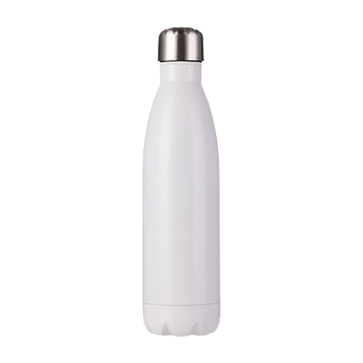 Personalised Stainless Steel Water Bottle with Silver Lid 500ml - Custom Design - Photo Print Africa