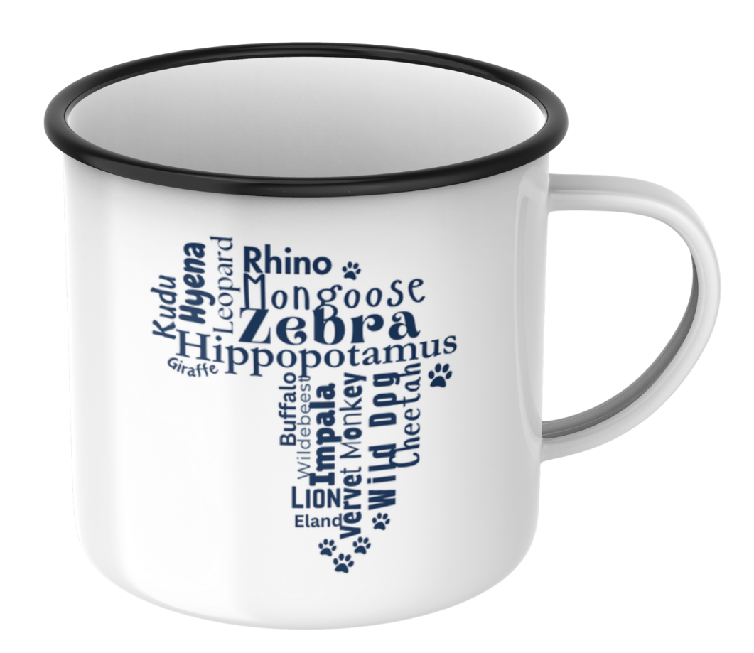 Enamel Mug 9.5x9.5x11cm - Image 4