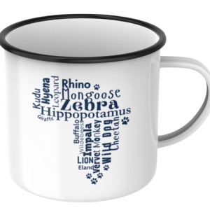 Personalised Enamel Mug - Custom Design - Photo Print Africa