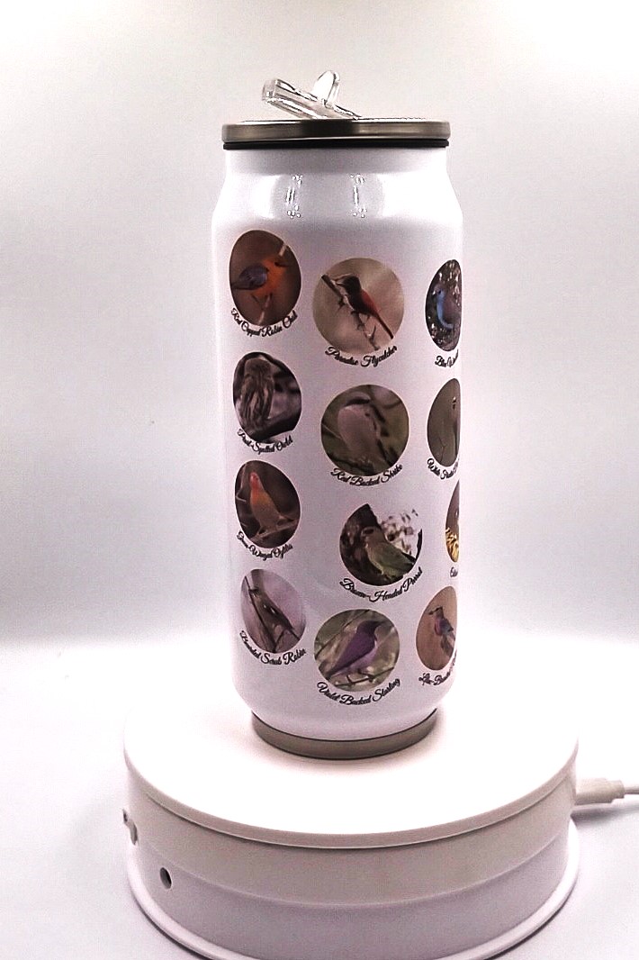 Stainless Steel Can 400ml - White