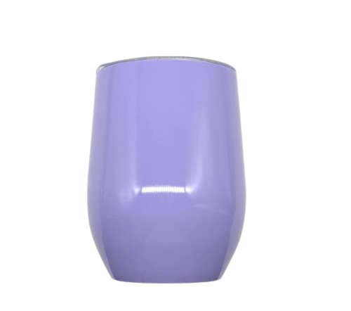 Personalised Stainless Steel Wine Tumbler in White/Pink/Blue/Teal/Rose Gold/Purple - Custom Design - Photo Print Africa